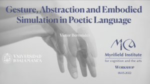 Gesture, Abstraction and Embodied Simulation in Poetic Language